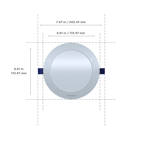 htmesh6"roundlowprofilerecesseddownlight