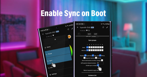 Enable Sync on Boot
