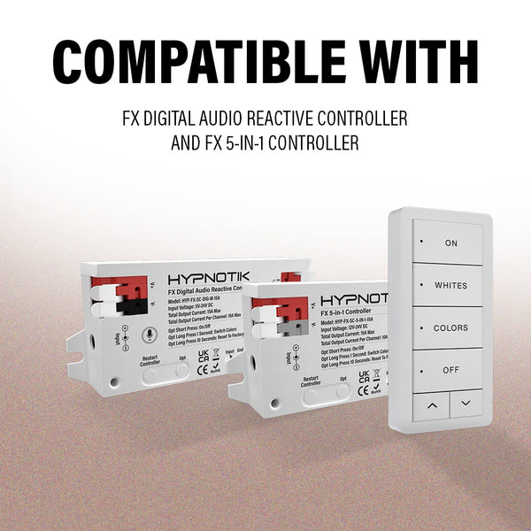 FX Remote Control / 4BRL (4-Button + Raise / Lower)