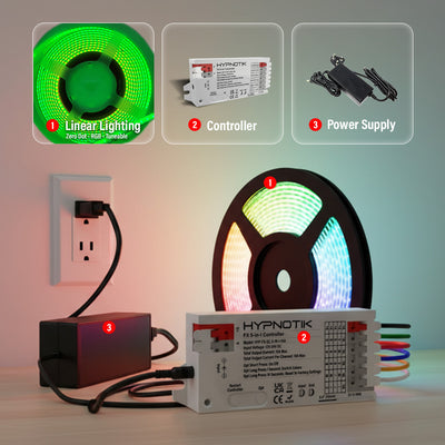 Zero-Dot / RGB + Tuneable / RGB + 2700K - 6500K