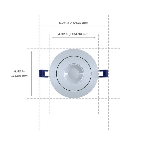 4" Recessed Gimbal Downlight